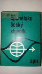 kniha Česko-španělský slovník , Státní pedagogické nakladatelství 1978