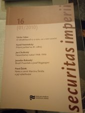 kniha Securitas imperii 16, Ústav pro studium totalitních režimů 2010