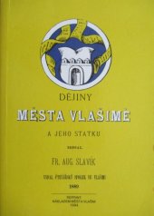 kniha Dějiny města Vlašimě a jeho statku, [Městský úřad] 1994