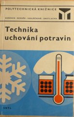 kniha Technika uchování potravin, SNTL 1977