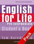 kniha English for Life Pre-Intermediate Student’s Book with MultiROM, Oxford University Press 2007