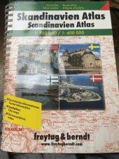 kniha Skandinavien atlas Autoatlas Skandinávie , Freytag & Berndt 2004