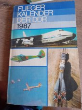 kniha Flieger kalender der DDR 1987, Militärvelag der deutschen Demokratischen Republik 1987