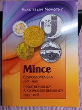 kniha Mince Československa 1918-1992, ČR a SR 1993-2018 Katalog, Jarmila Novotná 2018