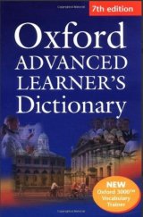 kniha Oxford Advanced Learner's Dictionary of current English, Oxford University Press 2005