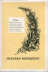 kniha Slezsko Bezručovi, Iskra 1937