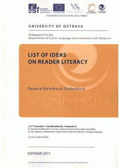 kniha List of ideas on reader literacy, University of Ostrava 2011