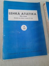 kniha Lehká atletika Vrh a hody : Příruč. pro školení trenérů 2. třídy, Sportovní a turistické nakladatelství 1963