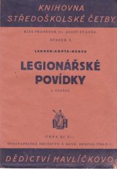 kniha Legionářské povídky, Dědictví Havlíčkovo 1938