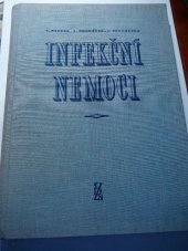 kniha Infekční nemoci Učebnice pro lék. fakulty, SZdN 1955