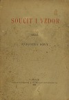 kniha Soucit i vzdor básně Antonína Sovy, J. Otto 1894