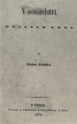 kniha V sousedství obrázek z hor, J. Otto 1874