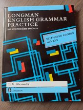 kniha Longman English Grammar Practice for intermidiate students, Longman 2006