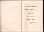 kniha Tak pravil Zarathustra Kniha pro všechny a pro nikoho, Spolek výtvarných umělců Mánes 1914