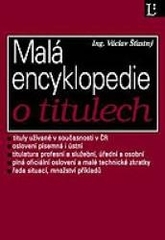 kniha Malá encyklopedie o titulech, Linde 2002