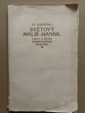 kniha Světový malíř - Hanák listy z dějin moravského baroku, s.n. 1914