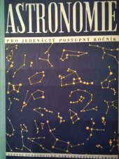 kniha Astronomie pro jedenáctý postupný ročník, SPN 1957