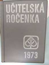 kniha Učitelská ročenka 1973, SPN 1972