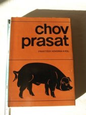 kniha Chov prasat (velká zootechnika), SZN 1983