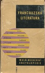 kniha Francouzská literatura (stručný nástin vývoje), Orbis 1960