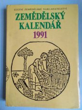 kniha Zemědělský kalendář 1991, SZN 1990