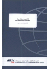 kniha Charakter nositelů důchodového pojištění (ident. kód HR141/05), VÚPSV 2008