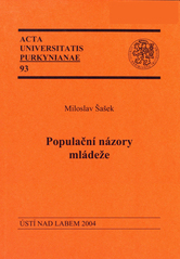 kniha Populační názory mládeže, Univerzita Jana Evangelisty Purkyně 2004