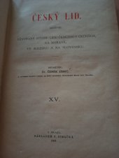 kniha Český lid XV. Sborník, F. Šimáček 1906