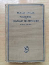 kniha Grundriss der Anatomie Des Menschen Für studium und praxis, Walter de Gruyter & Co 1931