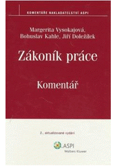 kniha Zákoník práce komentář, ASPI  2007