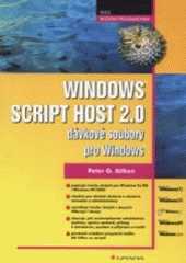 kniha Windows Script Host 2.0 dávkové soubory pro Windows, Grada 2001