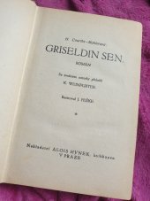 kniha Griseldin sen román, Alois Hynek 1934