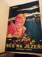 kniha Běs na jezeře Detektivní román, V. Pavlík 1940