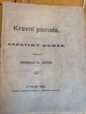 kniha Krevní pomsta anglický román, Politika 1892