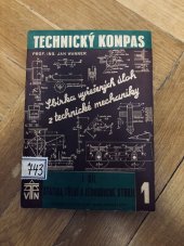 kniha Sbírka vyřešených úloh z technické mechaniky 1. díl Statika, tření a jednoduché stroje, Vědecko-technické nakladatelství 1950