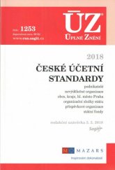 kniha ÚZ č. 1253 České účetní standardy, Sagit 2018