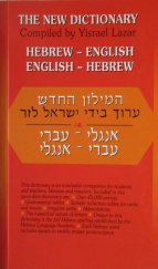 kniha The New Dictionary Hebrew-English, English-Hebrew, Kuperard 1999