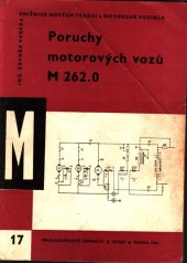 kniha Poruchy motorových vozů M 262.0, Nadas 1964