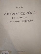 kniha Pokladnice věků Klementinum a Universitní knihovna, Národní a universitní knihovna v Praze 1948