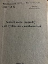 kniha Soudobé ničivé prostředky, jejich vyhledávání a zneškodňování, Naše vojsko 1961