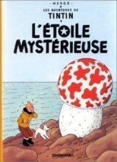 kniha Tintin 10. - l´étoile mystérieuse, Casterman 1993