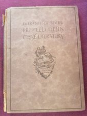 kniha Přehled dějin české literatury od počátku literárního tvoření až po naše časy, Svátek 1922