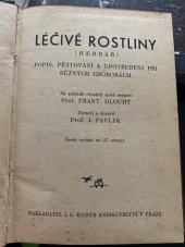 kniha Léčivé rostliny (Herbář) : Popis, pěstování a upotřebení při běžných chorobách, I.L. Kober 1941