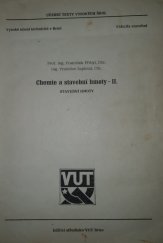 kniha Chemie a stavební hmoty. 2. [díl], - Stavební hmoty, VUT 1980