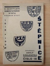 kniha K desetiletí samostatného státu 1918-1928 soubor statí, Svobodné učení selské 1928