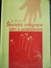 kniha Školská integrace dětí s postižením, Univerzita Palackého 1999