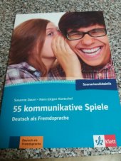 kniha 55 kommunikative Spiele Deutsch als Fremdsprache, Klett 2012