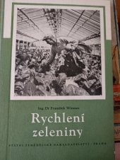 kniha Rychlení zeleniny, SZN 1955