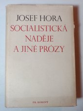 kniha Socialistická naděje a jiné prózy, Fr. Borový 1949