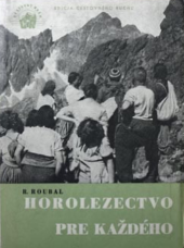 kniha Horolezectvo pre každého, Nakladatelstvo cestovného ruchu 1953